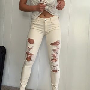 American eagle super stretchy skinny jeans